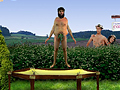 Trampolining Nudist untuk bermain dalam talian