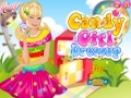 Girl Candy berdandan untuk bermain dalam talian