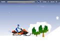 Snowmobile Stunt untuk bermain dalam talian