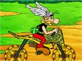 Asterix di motosikal untuk bermain dalam talian