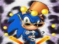 Super Sonic memainkan pinball untuk bermain dalam talian