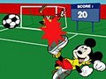 Bola sepak dengan Mickey untuk bermain dalam talian