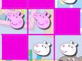 Peppa Babi - tic-tac-toe untuk bermain dalam talian