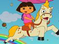 Dora Dan Unicorn untuk bermain dalam talian